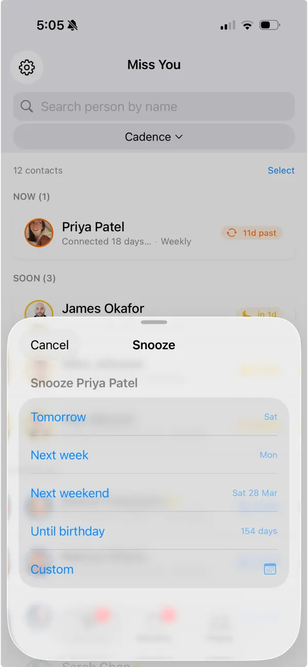 Connected app screenshot 6